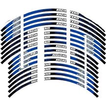 Wheel Stickers for Ya&maha WR250R WR250F WR450F for WR 250R 250F 450F Motorcycle Wheel Sticker Rim Decal 21"/18" Hub Stripe Tape Decals