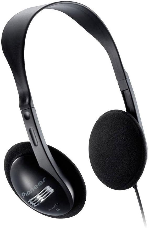 Pioneer SE-A611 Dynamic Open Air Headphones for TV Connectivity with 3.5m Cord