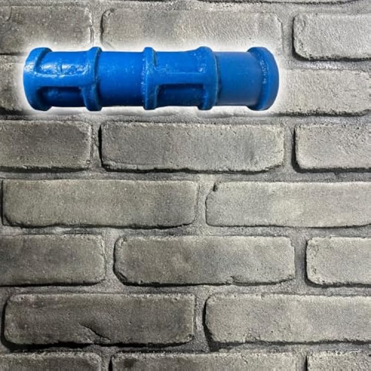 Concrete Roller Stamps 3.5x11 Polyurethane Texturing Tool for Brick Patterns Made in USA | DIY & Professional Use for Walkways, Patios & Borders | RL 116111