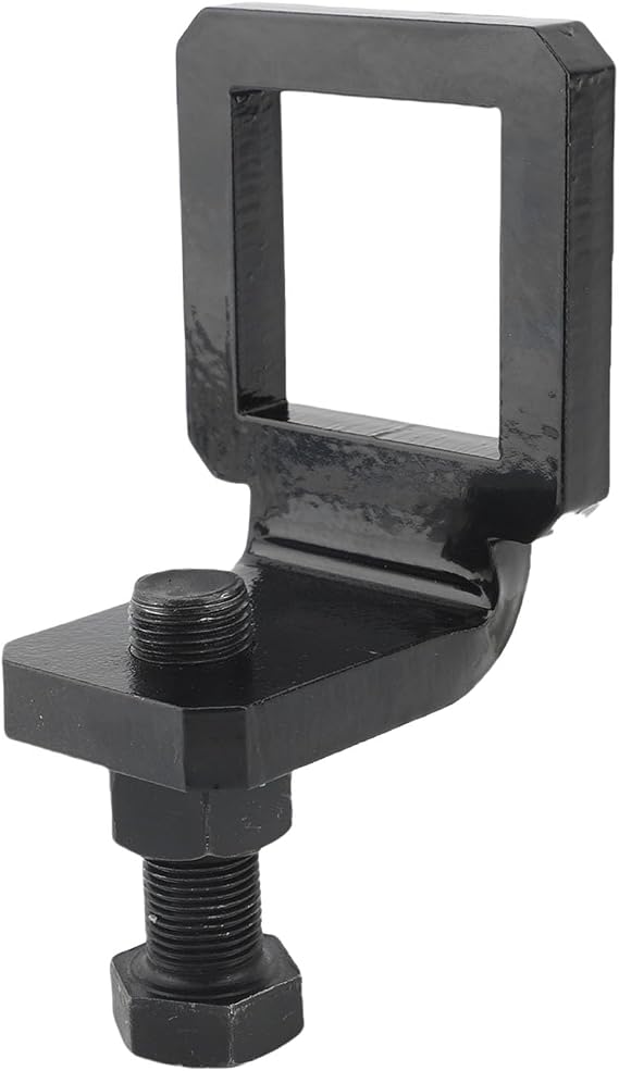 2 Inch Anti Rattle Hitch Tightener, Heavy Duty Synthetic Steel Trailer Hitch Anti Rattle Device with 3/4in Thread, Shock Absorbin Stabilizer, Easy Installation (Glossy Black)