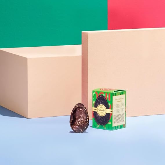 Venchi - Small Nougatine Egg - With Caramelised Piedmont Hazelnut, 2.46 oz - Gift Idea - Vegan - Gluten-Free