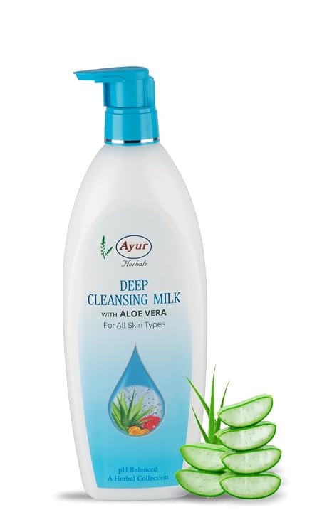 Ayur Herbals Deep Pore Cleansing Milk, 500Ml