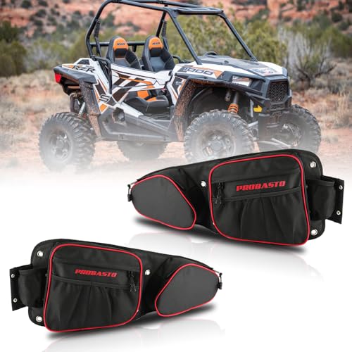 SUNPIE RZR Storage Bag Organizer Side Bags wKnee Protector Foam Compatible with Polaris RZR 1000 XP, XP 4, RZR XP Turbo, XP 4 Turbo, RZR S900S1000 2014-2023, RZR 1000 XP Accessories