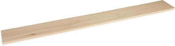 Woodcraft Poplar 1/2" X 6" X 48" 1-Piece