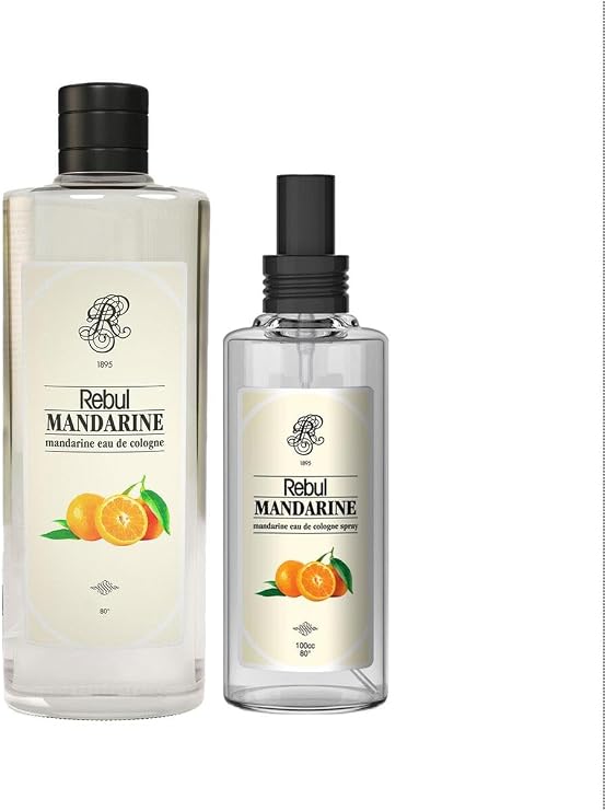 Rebul Mandarine Mandalina Kolonya Seti, 250 ML + 100 ML