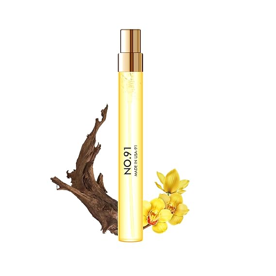 PUREU Pheromone Perfumes Oils for Women,Feromonas Perfumes for Men, Long Lasting Body Oil Fragrance Cologne Wife Christmas Gift Ideas Travel Size 0.4 oz/12 mL (Amber Vanilla)