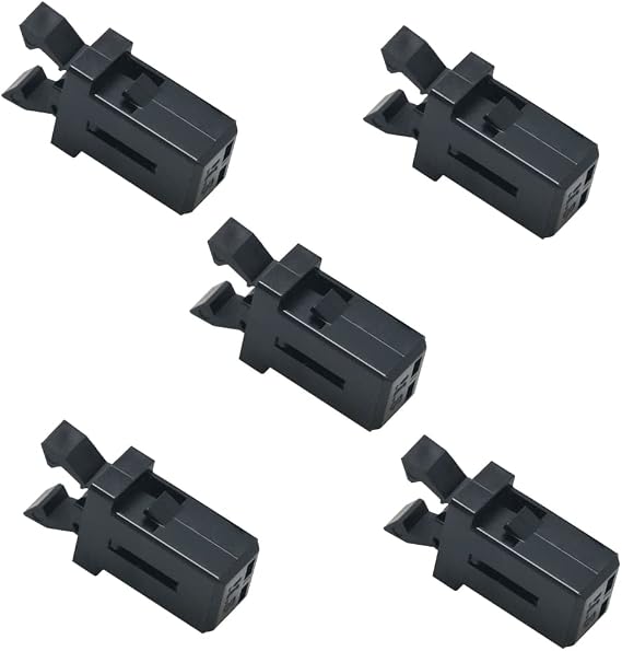 5pcs Trash Can Plastic Lock Self-Locking Switch Replacement Catch Bin Catch Compatible Touch Lid Bin Repair Clip