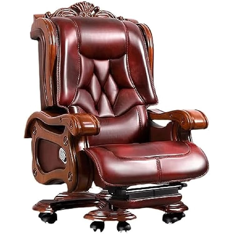 Recliner Leather Big Manager Shift Chair Home Office
