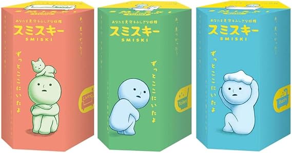 Dreams Smiski Glow in The Dark Mini Figure Set: Living, Toilet + Bath Series | 3 Assorted Blind Box