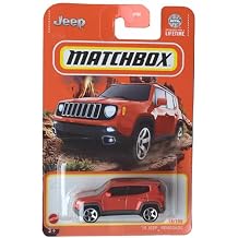 Matchbox '19 Jeep Renegade, Orange 16/100, HVL82