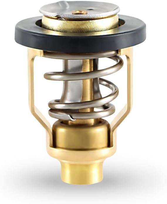 Thermostat Compatible with Yamaha F75 F90 F150 F200 F225 F250 4-Stroke Outboard Motors Replace#:67F-12411-01-00 67F-12411-00