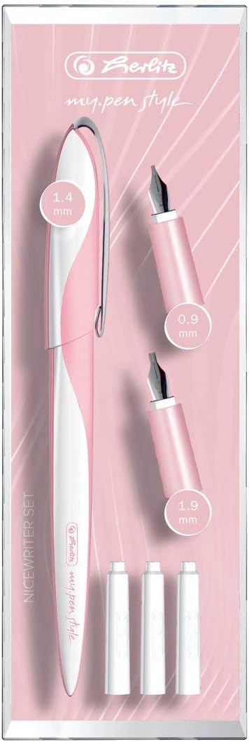 Herlitz My Pen Style Nicewriter Set - Glowing Red