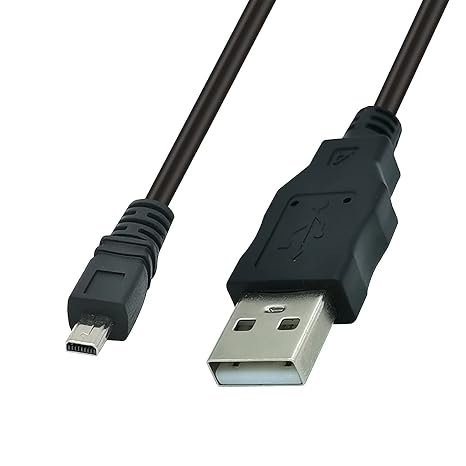 Replacement USB Camera Transfer Data Sync Cable Cord for Sony Cybershot Camera DSC-H300 DSC-W800 DSC-W370 DSC-H200