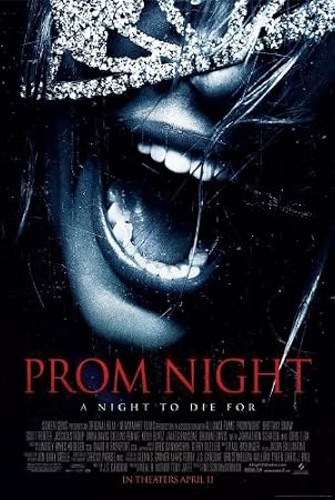 PROM NIGHT (2008) Original Authentic Movie Poster 27x40 - Double - Sided - Brittany Snow - Scott Porter - Jessica Stroup