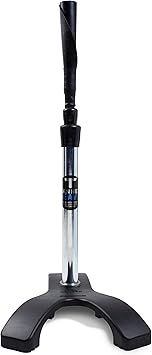 Tanner Heavy Batting Tee | Ultra Durable Hitting Tee with Weighted Claw Base for Ultimate Stability on Uneven Surfaces | Adjusts from 26-43"| Baseball Softball Slow Pitch