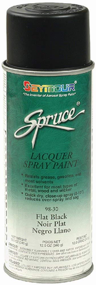 Spruce Flat Black Lacquer
