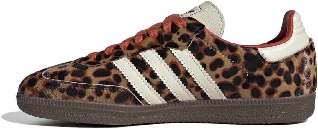 adidas Samba OG Womens Sneaker (Leopard Print Gum, 8.5)