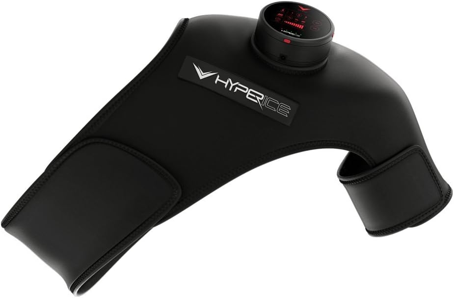 Hyperice Venom Heated Vibration Shoulder Device Black, Left