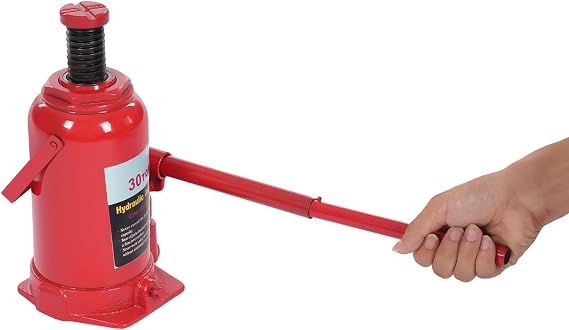 Hydraulic Car Jack, 50 Ton (110231 lbs) Capacity Hydraulic Welded Heavy Duty Bottle Jack with 3 Section Long Handle for Auto Truck Repair Lift