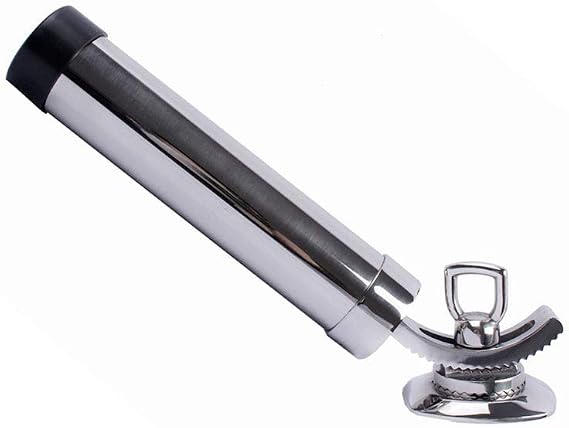 All Angle Deck-Mount Adjustable Fishing Rod Holder - 360 Adjustable - Flange Mount 90 Degrees, Marine Quality