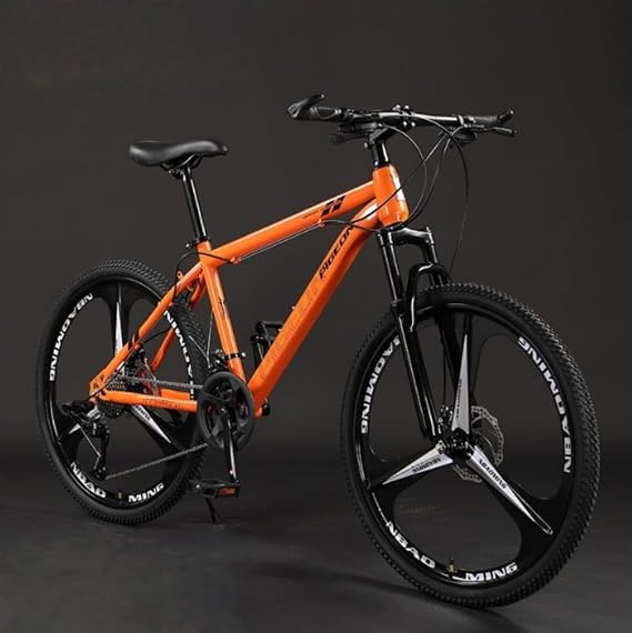 Road Bike, 24/26/27.5 Inches, Mountain Bike, Bicycle, Disc Brake, Ultra High Carbon Steel Frame, Street Riding, Commuting to Work or School