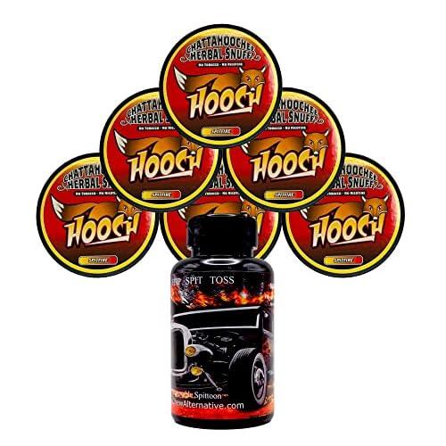 DC Crafts Nation Mud Bud Spittoon with 6 Cans Hooch Herbal Snuff Spitfire Rough Cut - Hot Rod