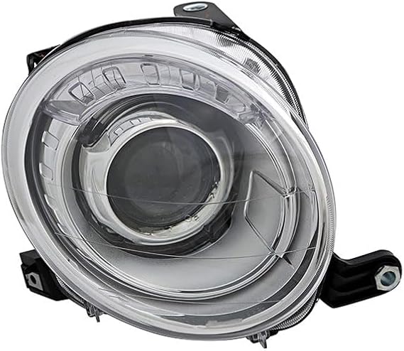 For Fiat 500 Headlight Lamp 2012 2013 2014 2015 2016 Halogen Passenger Right Side