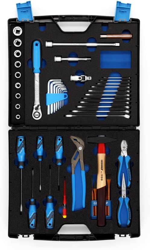 Gedore G1000 Tool Kit W/Case Gedore 1000 660078