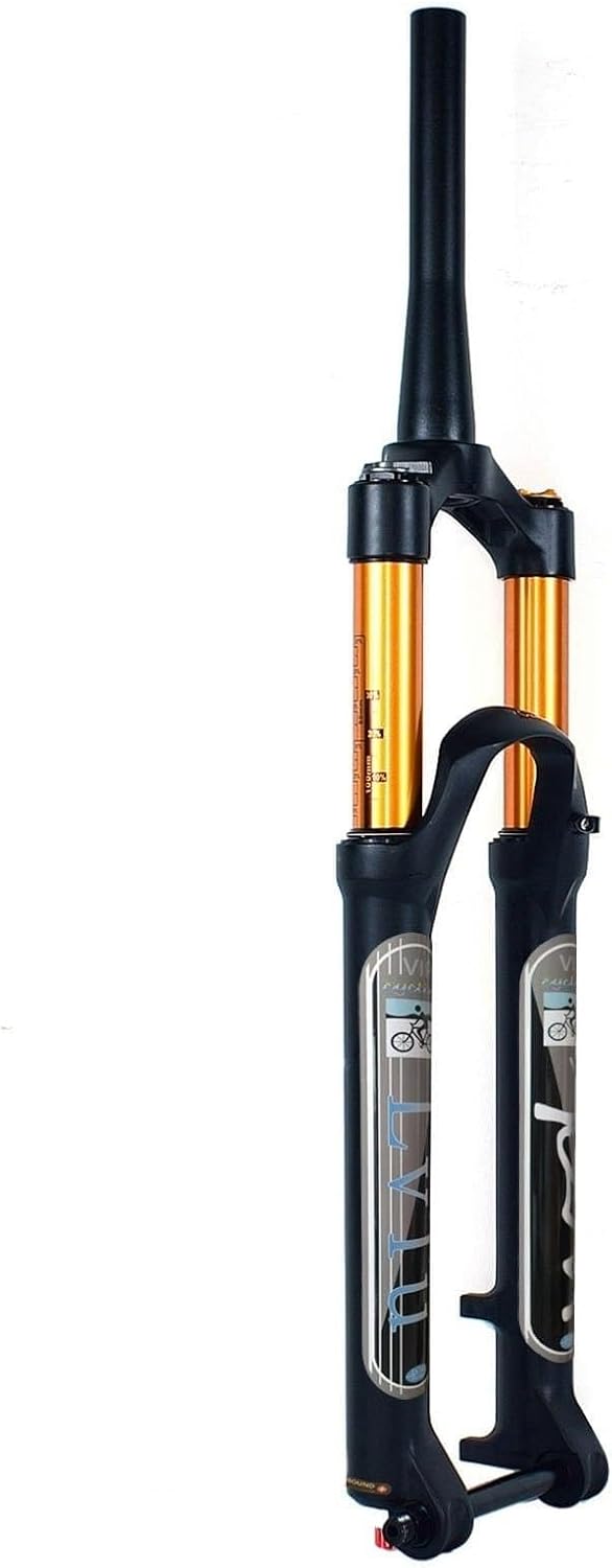 27.529 MTB Front Fork Through Axle 15x100mm Travel 130mm Rebound Adjustment Ultralight Mountain Bike Suspension Fork Air Shock