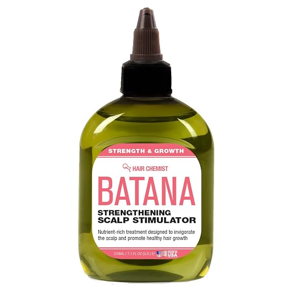 Hair Chemist Batana Strengthening Scalp Stimulator 7.1 oz. - Batana Oil Hair Treatment, Revitalize & Nourish Hair