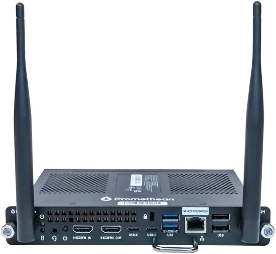 Promethean OPS-M i5 vPRO. Flexible Computing Module. Slot into ActivPanel for an All-in-one, Large-Format Windows Experience