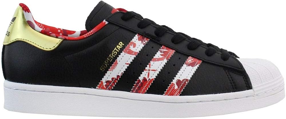 adidas Mens Superstar Lunar New Year Sneakers Shoes Casual - Black