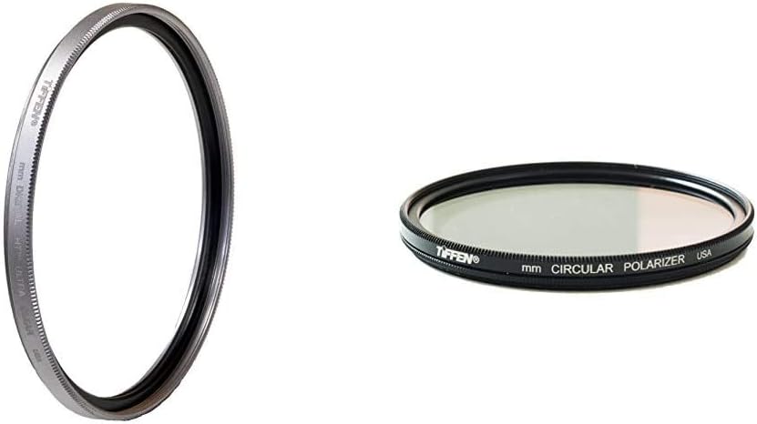 Tiffen 52mm UV Protector and Circular Polarizer Filter Set