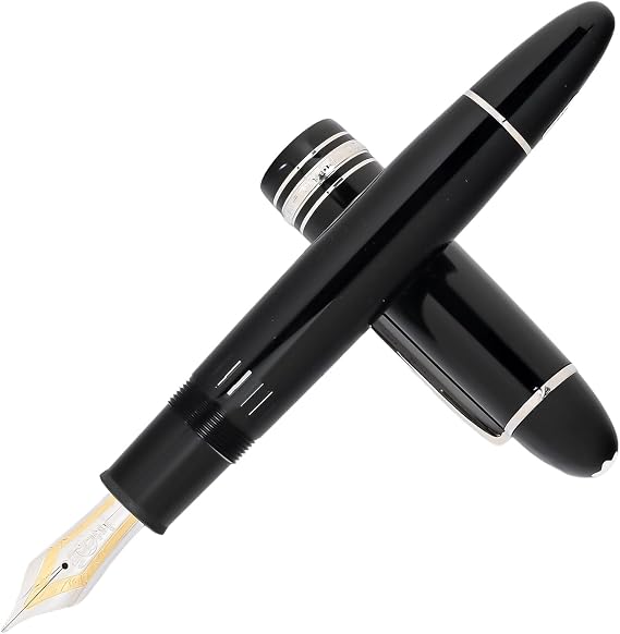 Montblanc 132105 Meisterstuck 149 Black Platinum Nib M High Quality Writing Instrument