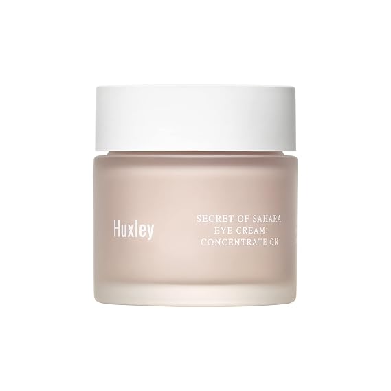 Huxley Eye Cream; Concentrate On, Hydrating Under Eye Cream for Dry Skin, Korean Eye Cream 30ml/ 1.0 fl. oz.