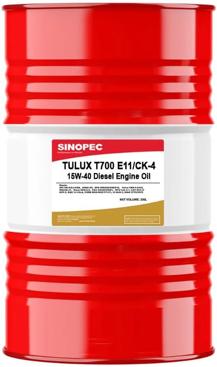 15W40 Synthetic Diesel Engine Oil - 55 Gallon Drum