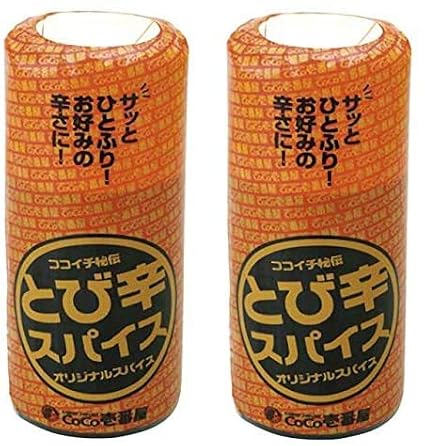 SET OF 2 CoCo Ichibanya Curry House, Jikiden Secret seasoning spices "Tobikara Exclusive Spice" (43g)