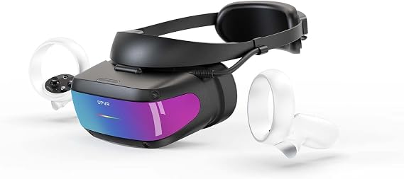 DPVR E4 PC VR Headset, Virtual Reality Headset for PC, SteamVR, 120Hz
