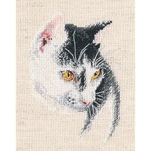 Wizardi Counted Cross Stitch Kit - Admirers C425 RTO