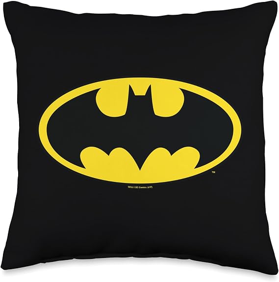 Batman Classic Logo Throw Pillow