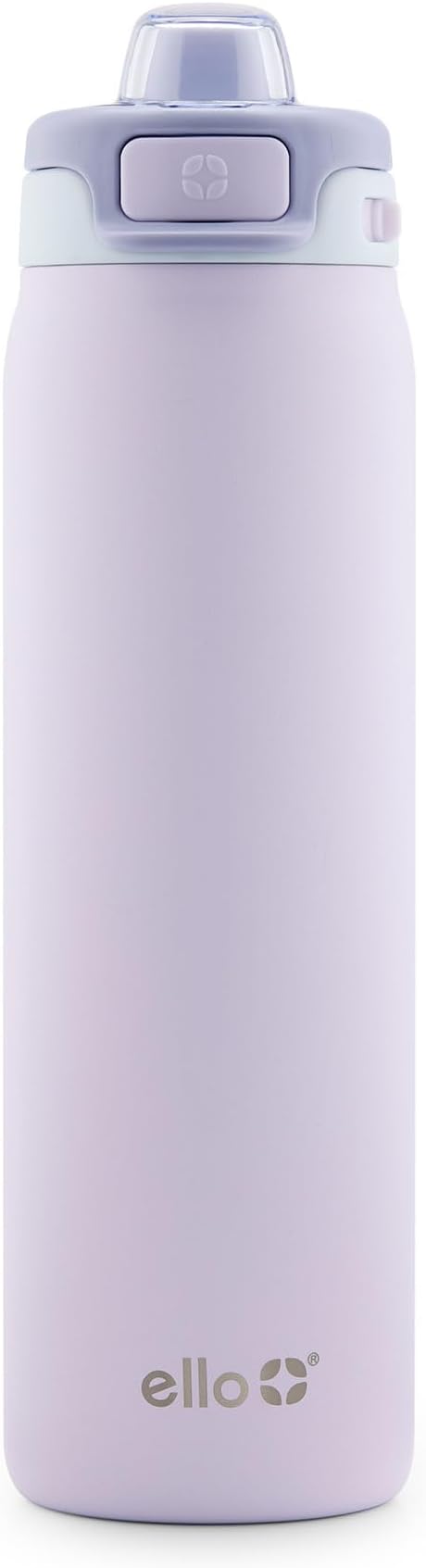 Ello Pop & Fill Insulated Stainless Steel Water Bottle with Quick Fill Lid, Leakproof Locking, Sip or Chug Spout, BPA-Free, Double Wall Vacuum Insulated for Sports, Travel & School- 22oz / 32oz / 40oz