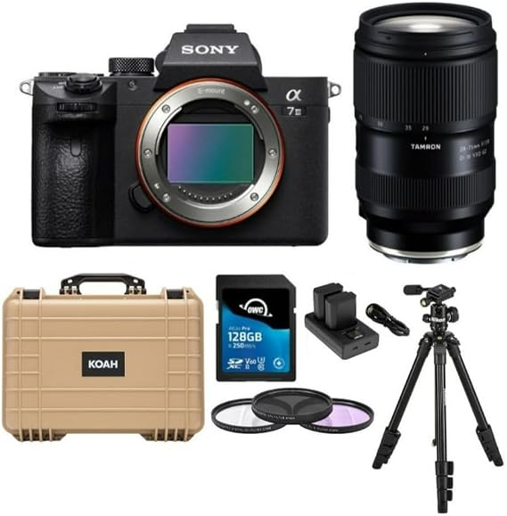 Sony a7RII Full Frame Mirrorless Interchangeable-Lens Camera Bundle