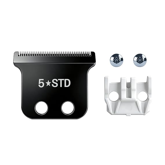 Replacement Blades for Wahl Detailer, 5 Star Hero trimmer,Black, 1 Pack