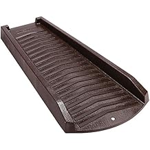 Amerimax 2 in. H x 11 in. W x 24 in. L Brown Vinyl Splash Block