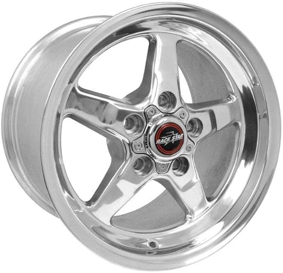 Race Star - 92 Drag Star 15x10.00 5x4.50bc 7.25bs Direct Drill Polished Wheel (92-510154DP)