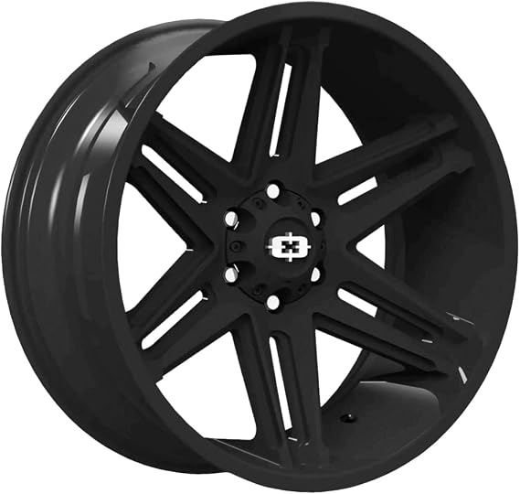 Vision 363 Razor 20x12 6x5.5" -51mm Satin Black Wheel Rim 20" Inch