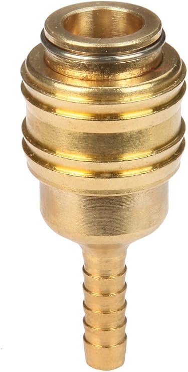 Einhell Hızlı Bağlantı Nipeli 6 mm (kompresör aksesuarı, sağlam pirinçten yapılmış, basınçlı hava hortumları için) - 4139301