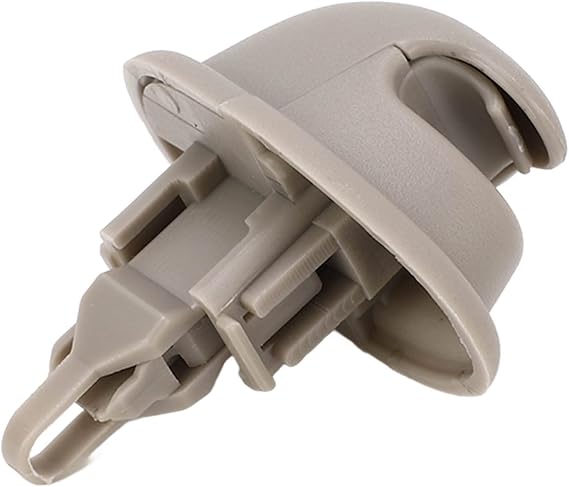 Car Sun Visor Clip Replacement Bracket, OEM 1DC48TL2AA, Sun Visor Hook Clip, Sturdy Plastic Sun Visor Support Retainer Clip Replacement for 1500 2500 3500 Car