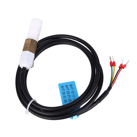 Temperature Humidity Sensor, Diital Temperature Humidity Sensor with Plastic Housin, Humidity Sensor Probe for Soil FS400-SHT3X(SHT3)
