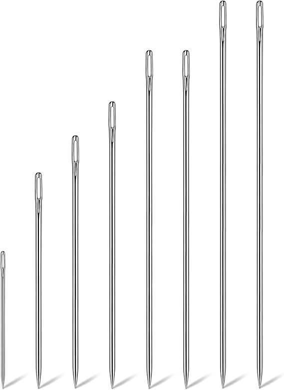 Upholstery Needles for Hand Sewing Needles 3" 4" 6" 8" 10" 12" Long Needle